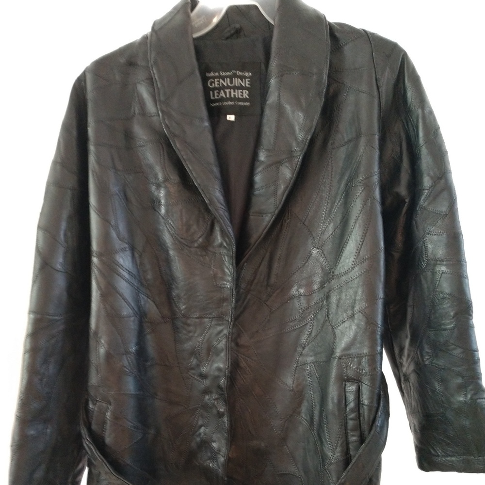 013 Vintage Navarre Leather coat.